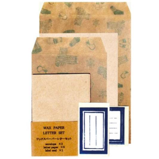 Jolie poche Wax Paper Letter Set S size CWA-06BG