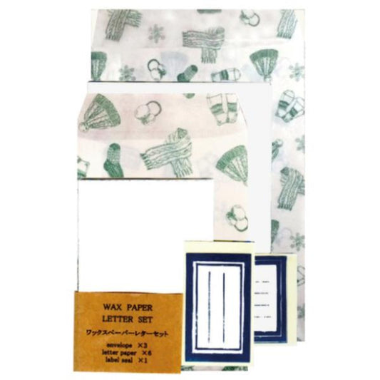 Jolie poche Wax Paper Letter Set M size CWA-07WH