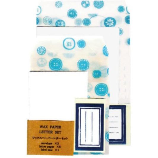 Jolie poche Wax Paper Letter Set S size CWB-06WH