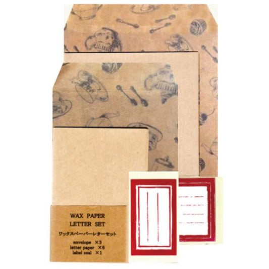 Jolie poche Wax Paper Letter Set S size CWT-06BG