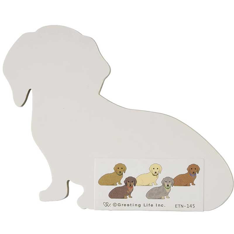 Greeting Life Animal Die Cut Memo ETN-145