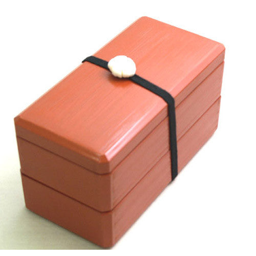 Kyoohoo LACQUER WARE Komachi Lunch Box Red