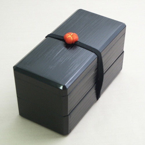 Kyoohoo LACQUER WARE Komachi Lunch Box Black