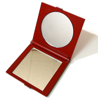 Kyoohoo LACQUER WARE Pocket Mirror Ume Red