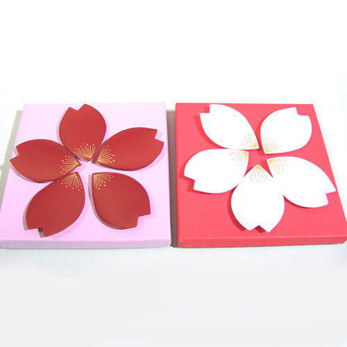 Kyoohoo LACQUER WARE Chop Stick Rest Flower Petal Red