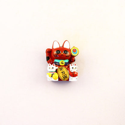 Magnet Lucky Cat Red