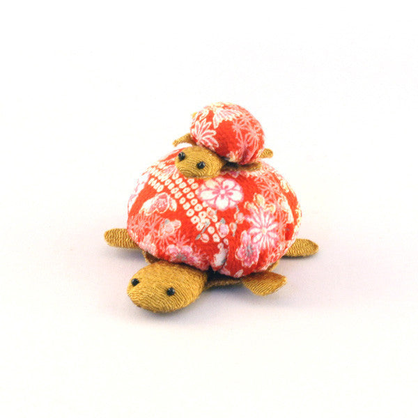 Chirimen Family Turtle Red