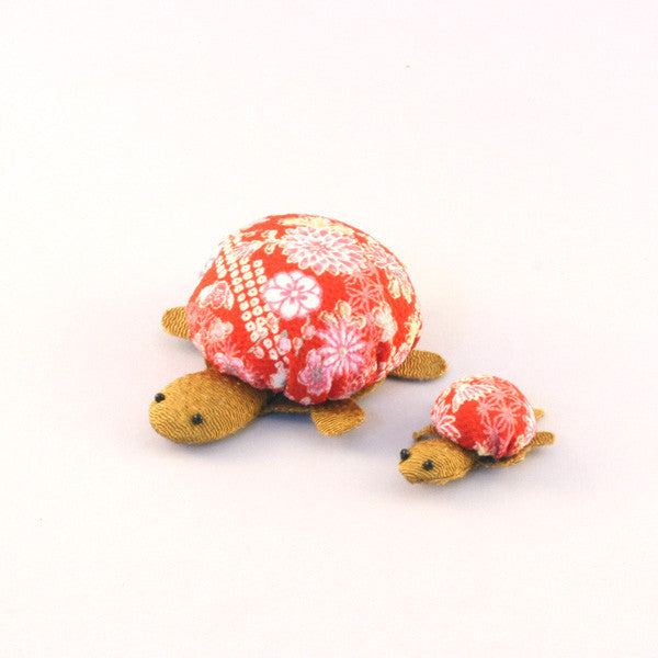 Chirimen Family Turtle Red