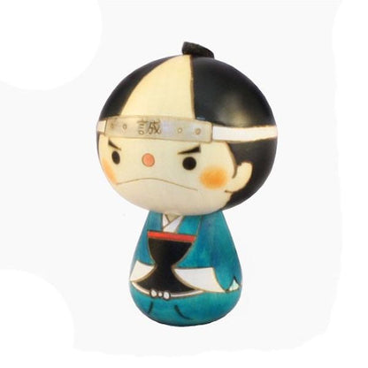 Kyoohoo Japanese Kokeshi Doll Okita Shoshi (K12-4335O)