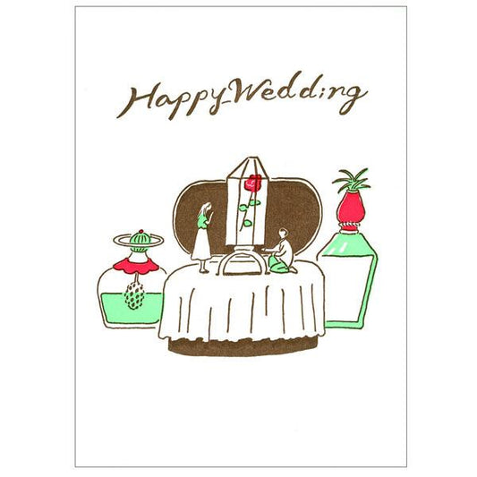 Tegami Happy Wedding Greeting Card