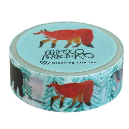 Greeting life Masking Tape Mirocomachiko MRZ-15