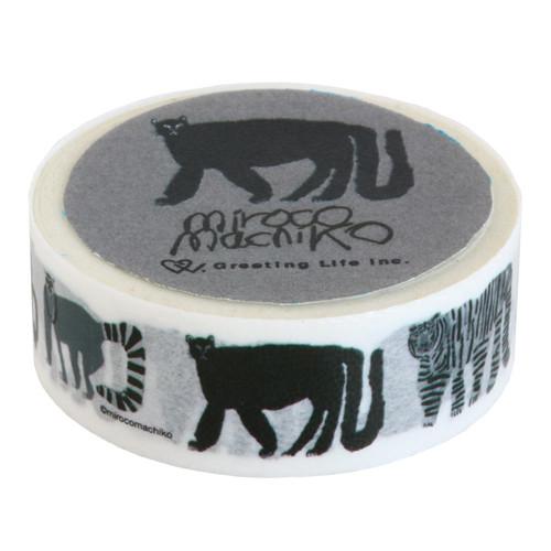 Greeting life Masking Tape Mirocomachiko MRZ-16