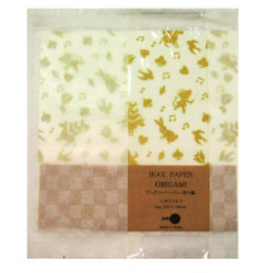 Jolie Poche Wax Paper Origami with Damier Bag ORW-01WH