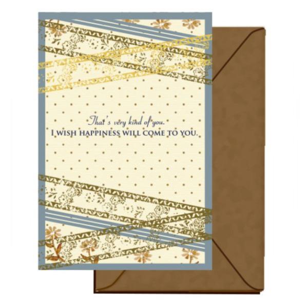 Jolie Poche Greeting Card PST-07