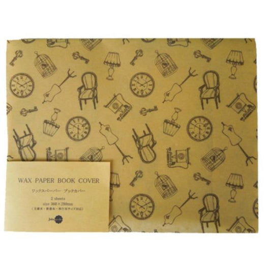 Jolie Poche Wax Paper Book Jacket SBL-03BG