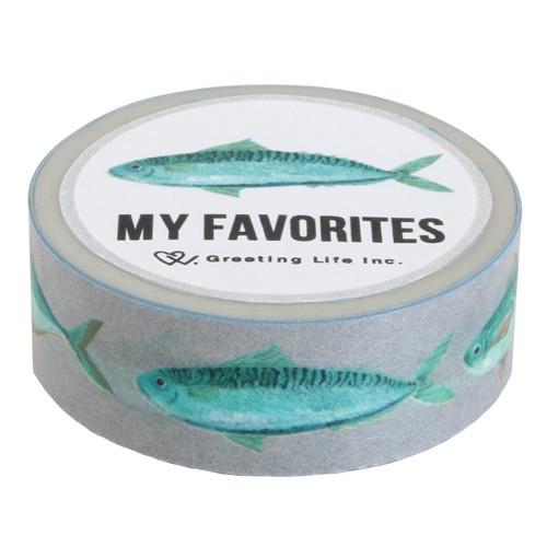 Greeting life Masking Tape My Favorites SDZ-10