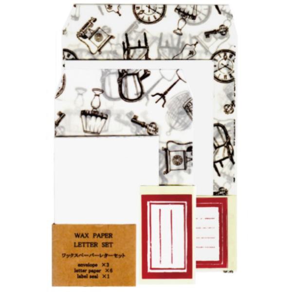 Jolie poche Wax Paper Letter Set M size SWL-07WH