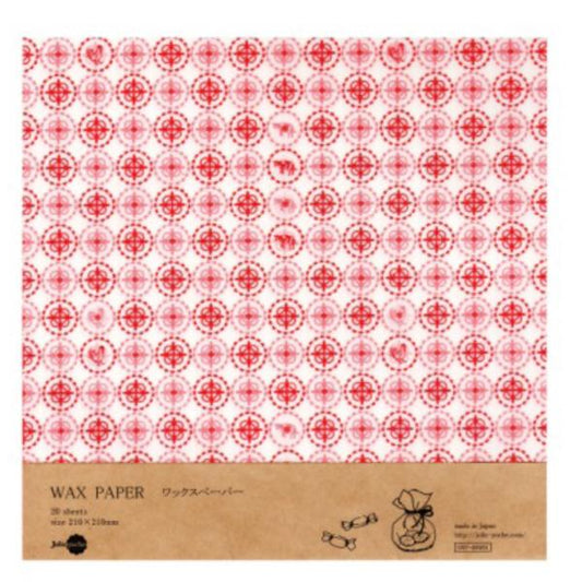 Jolie poche Wax Paper M size Campagne SWP-09WH