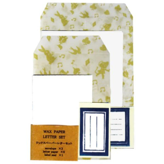 Jolie poche Wax Paper Letter Set S size SWW-06WH