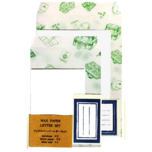 Jolie poche Wax Paper Letter Set M size TWB-07WH