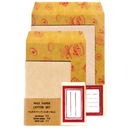 Jolie poche Wax Paper Letter Set S size TWC-06BG