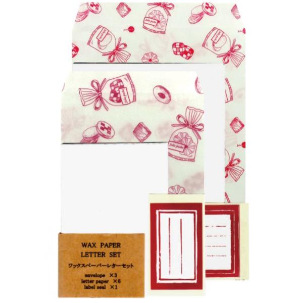 Jolie poche Wax Paper Letter Set M size TWC-07WH