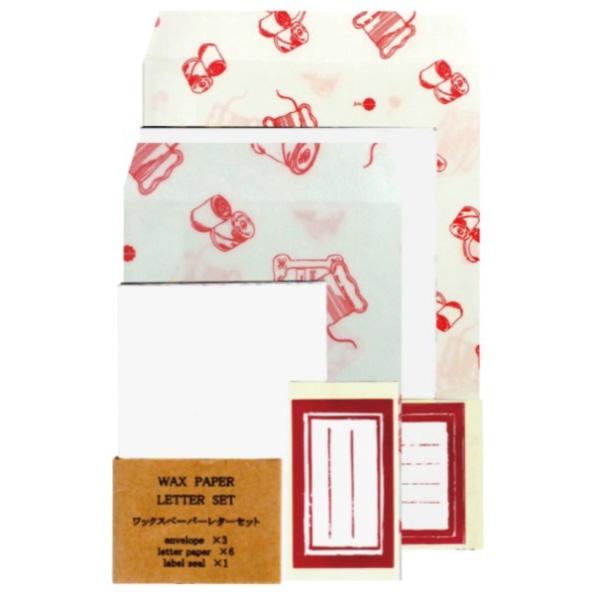 Jolie poche Wax Paper Letter Set M size TWI-07WH