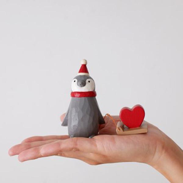 T-lab polepole animal Holiday Santa Claus Penguin Heart