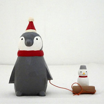 T-lab polepole animal Holiday Santa Claus Penguin Snowman