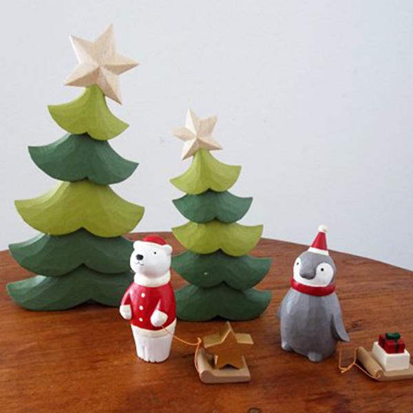 T-lab polepole animal Holiday Santa Claus Polar bear Star