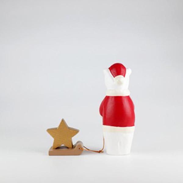 T-lab polepole animal Holiday Santa Claus Polar bear Star