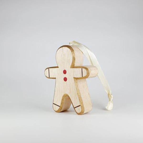 T-lab Holiday Nordic Wood Object / Gingerbread Man