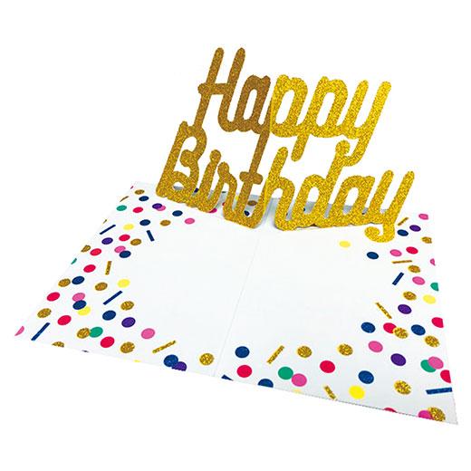 Greeting Life Pop-up Birthday Card YY-3