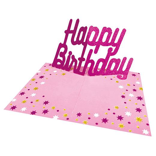 Greeting Life Pop-up Birthday Card YY-4