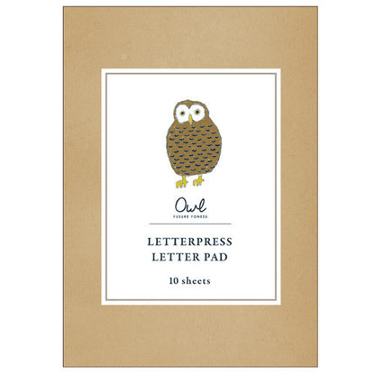 Greeting Life Letterpress Letterpad Yusuke Yonezu YZS-104