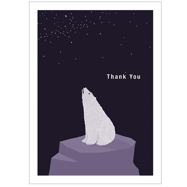 japanwave Tegami Thank you Greeting Card