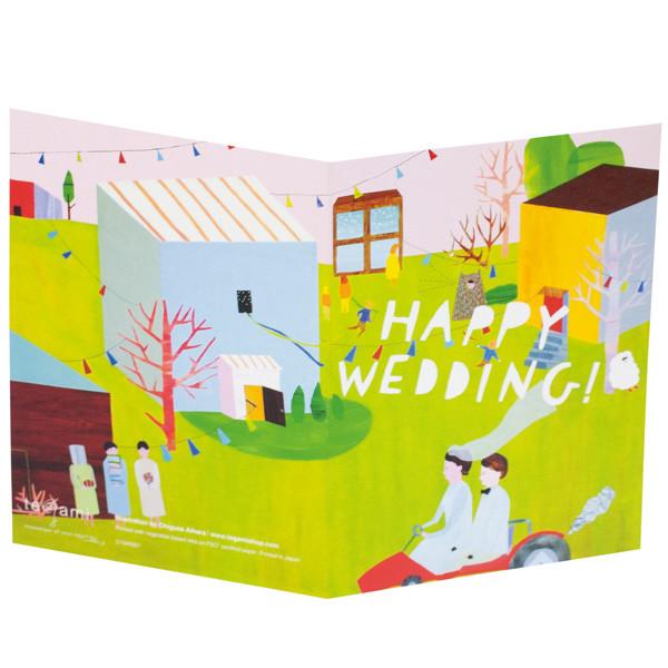 japanwave Tegami Wedding Greeting Card