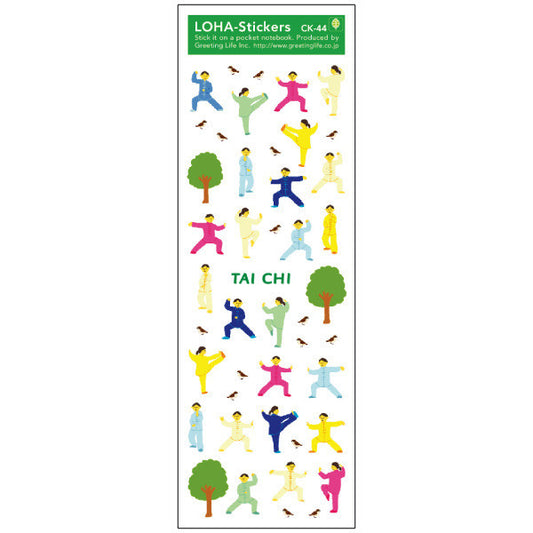 Greeting Life LOHA Sticker TAI CHI CK-44