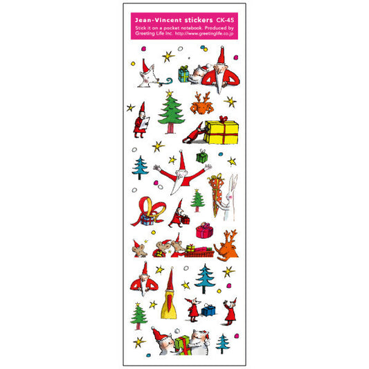 Greeting Life LOHA Sticker Santa Claus CK-45