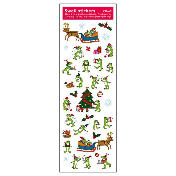 Greeting Life Swell Sticker Frog Holiday CK-48