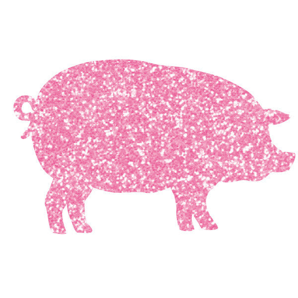 Greeting Life Gritter Sticker Pig GLCK-16