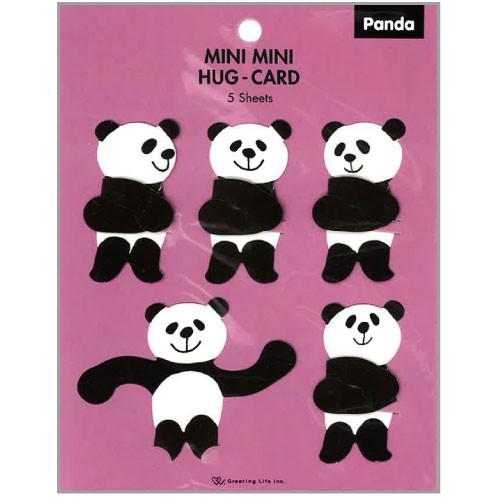 Greeting Life Mini Mini Hug Card Panda HT-26