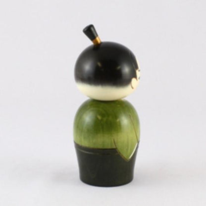 Kokeshi Doll Waka Samurai (k12-3886)