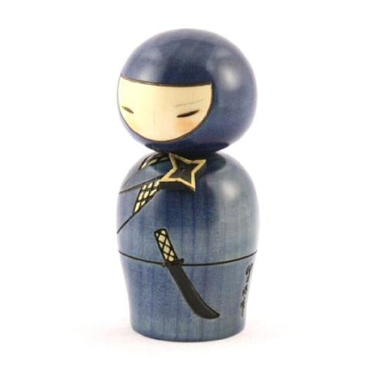 Kokeshi Doll Ninjya (k12-3887)