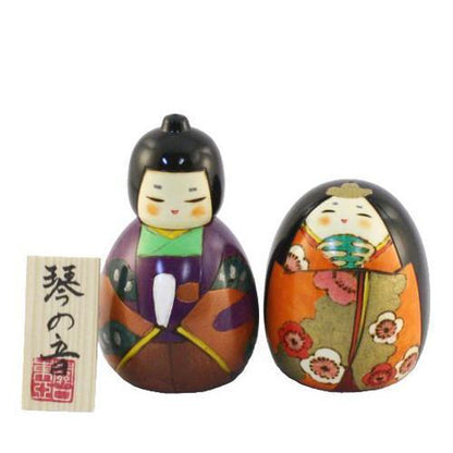 Kyoohoo Japanese Kokeshi Doll Kotonone (k12-4321)