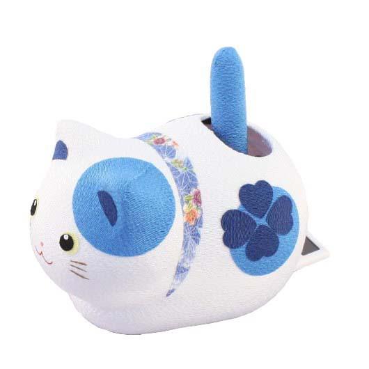 kyoohoo solar Powered Fengsui Cat Blue K12-3212B