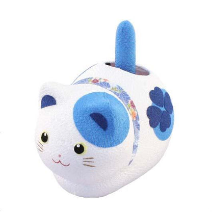 kyoohoo solar Powered Fengsui Cat Blue K12-3212B