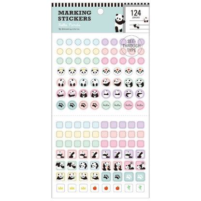 Greeting Life Marking Sticker Panda LYCK-24