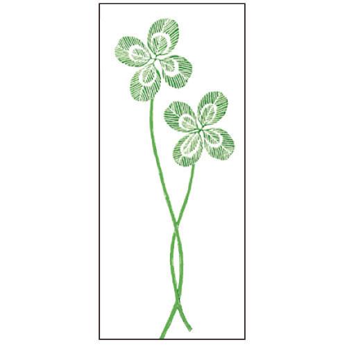 Greeting Life Mini Maniere Card Clover mp-227