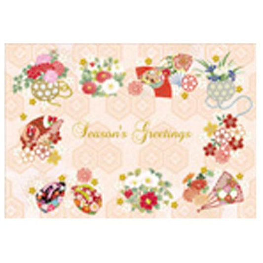 Greeting Life Japanese style Formal Christmas Card SN-86